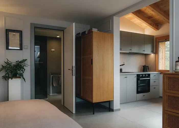 Modernes Mit Spektakulaerer Aussicht Mund